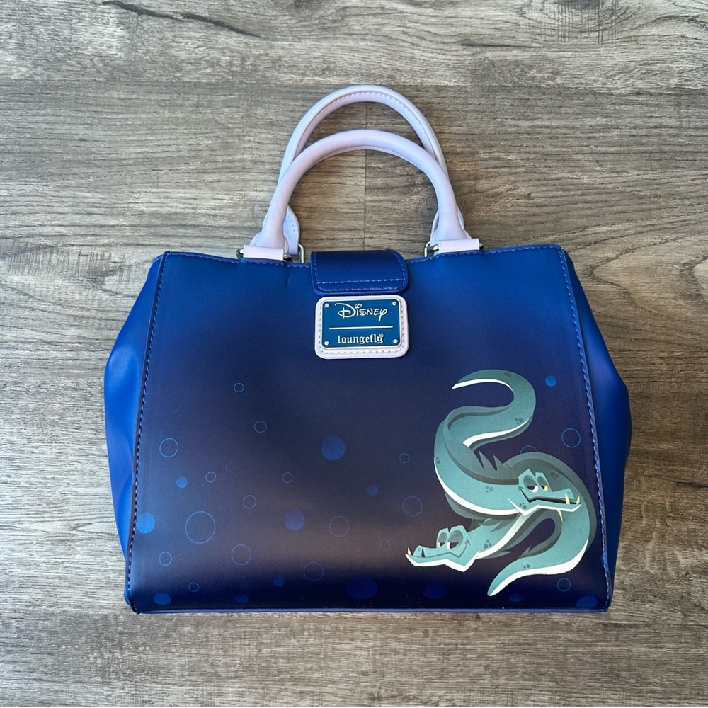 BNWT Loungefly Ursula Disney Blue and Purple Women's hand Bag - Picture 2 of 9